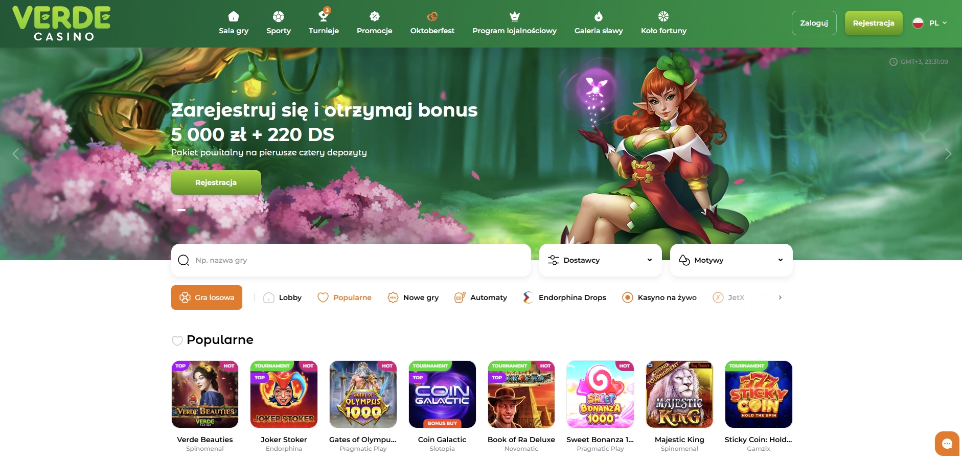 Kasyno online Verde